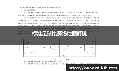 标准足球比赛场地图解说